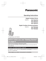 Panasonic KX-TGC220 User manual