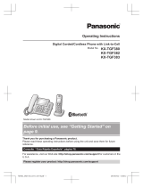 Panasonic KXTGF380 Operating instructions