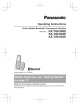 Panasonic KXTGH263E Operating instructions