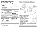 GE JB256DMCC Installation guide