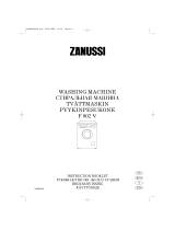 Zanussi F802V User manual