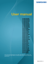 Samsung S24E650BW User manual