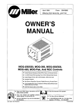 Miller MOG-400A Owner's manual