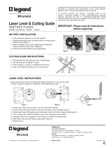 Legrand V700 Installation guide