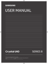 Samsung UA75TU8000W User manual