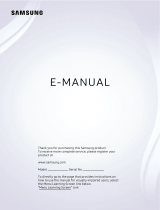Samsung UA65TU8000U User manual