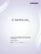 Samsung UN55H8000AF User manual