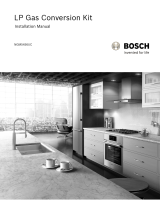Bosch NGM5456UC Installation guide