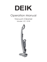 Deik VC-1518-US User manual
