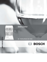 Bosch SGS54E32EU/90 User manual