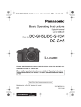 Panasonic DCGH5EC Owner's manual