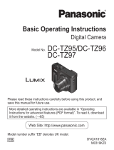 Panasonic DC-TZ97 Operating instructions