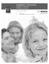 Bosch HDI7132U/01 Installation guide