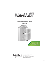 Nimbus Water Systems Five Water Maker WM5-50 User manual
