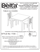 Delta ChildrenSolutions Table & Chair Set