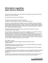 Bosch WAYH89XES/12  Information regarding free and open source software