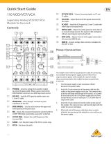 Behringer 110 VCO/VCF/VCA User manual