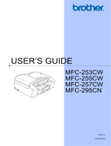 Brother MFC-295CN Owner's manual