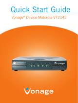 Motorola VT2142 User guide