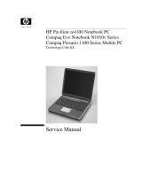 HP Compaq Presario 1100 series User manual