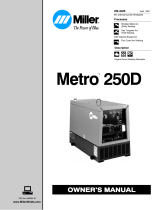 Miller Metro 250D User manual
