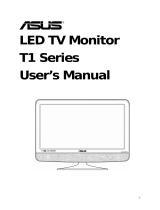 Asus T1 User manual