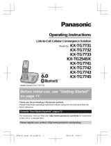 Panasonic KX-TG7745S User manual