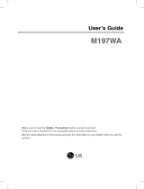 LG Electronics M197WA User manual