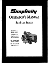 Simplicity 1691339 User manual