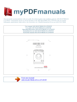 AEG Washer/Dryer L12710VIT User manual