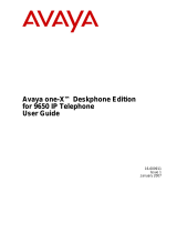Avaya 9650 User manual