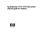 HP Photosmart 1218 Printer series User guide
