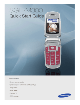 Samsung SGH-M300N Quick start guide