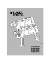 Black & Decker KD455 Owner's manual