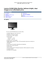Lenovo D1960 Datasheet