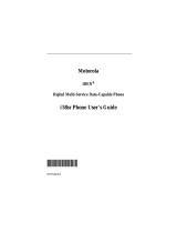 Motorola PC*MILLER I58SR User manual
