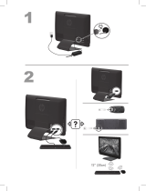 HP Omni 220-1120a Desktop PC Quick setup guide