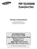 Samsung PS-42D7HD User manual