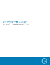 Dell Wyse Device Manager Administrator Guide