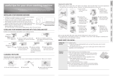 Samsung WF8802RPA Quick start guide