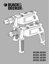 Black & Decker KD455 Owner's manual