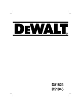 DeWalt D51845 User manual