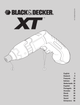Black & Decker XTC60K Owner's manual