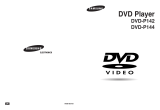 Samsung DVD-P142 User manual