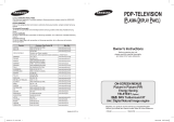Samsung PS-42C62H User manual