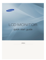 Samsung 2253LN Quick start guide