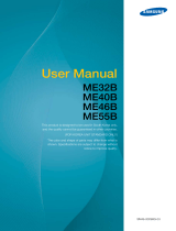 Samsung ME32B Owner's manual
