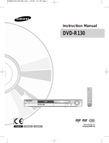 Samsung DVD-R130 User manual