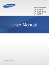 Samsung SM-E700H User manual