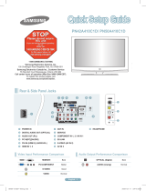 Samsung PN50A410C1D User manual
